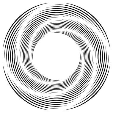 Soyut tek renkli sarmal