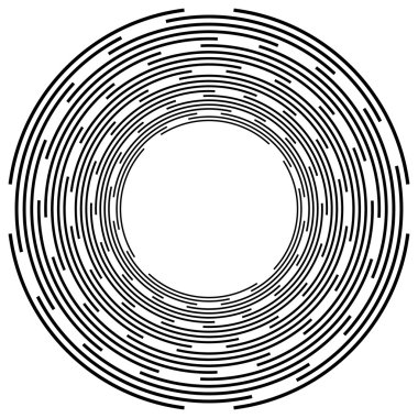 Soyut tek renkli sarmal