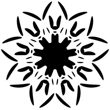 Distorsiyon etkisi ile dairesel tasarım. 