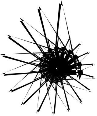 Geometrik dairesel sarmal. 