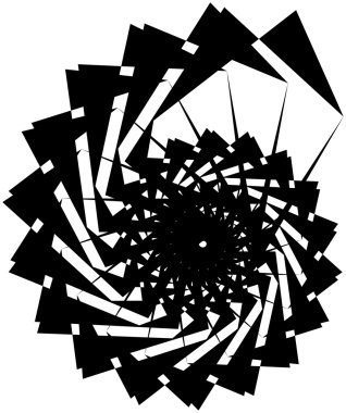 Geometrik dairesel sarmal.  