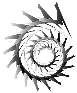 Geometrik dairesel sarmal.  