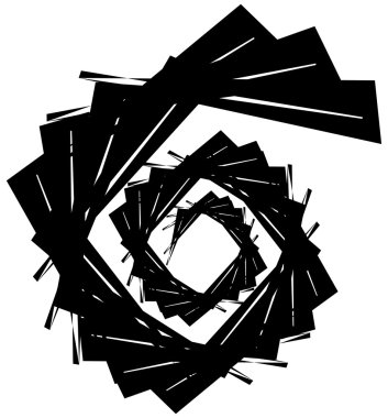 Geometrik dairesel sarmal.  