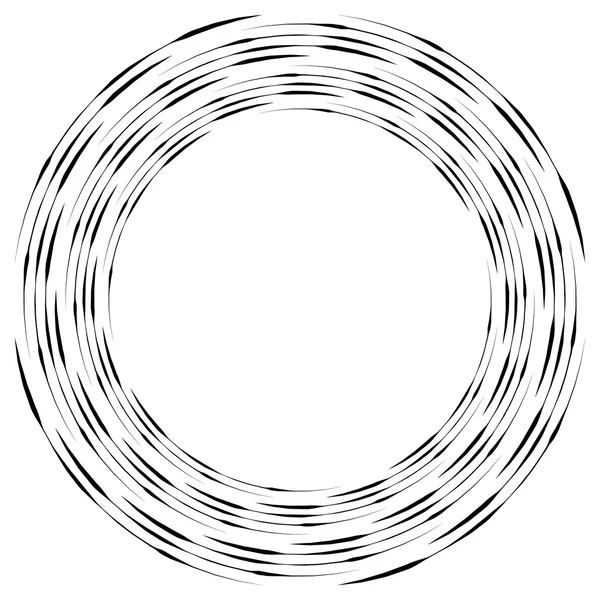 Abstrakcja spiral monochromatyczne — Wektor stockowy