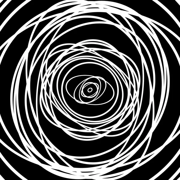 Концентрический рисунок кругов . — стоковый вектор