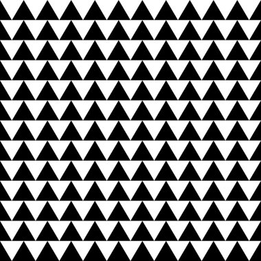 Yinelenebilir kontrastlı geometrik desen. 
