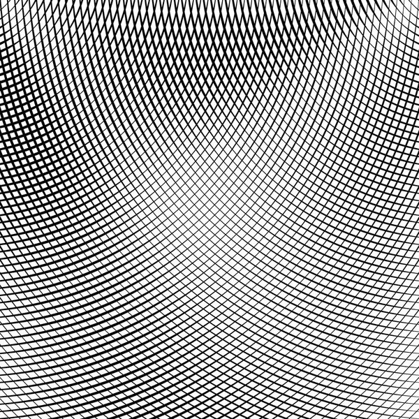 Élément géométrique avec lignes — Image vectorielle