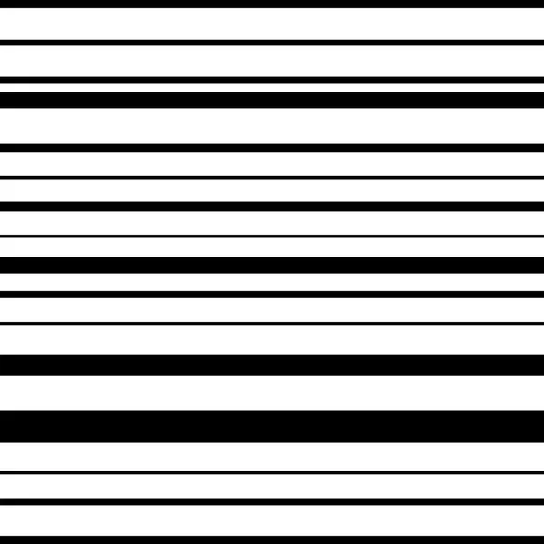 Horizontale rechte parallelle lijnen. — Stockvector