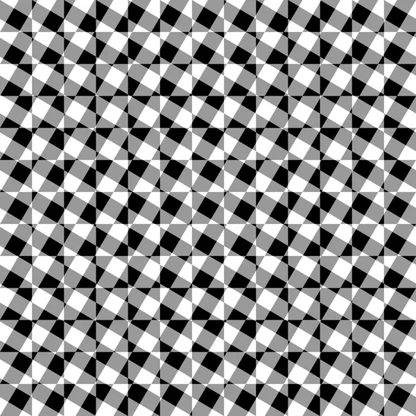 Chaotische, unregelmäßig wiederholbare geometrische Muster. — Stockvektor