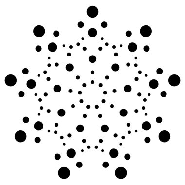 Nokta, daireler Radyal