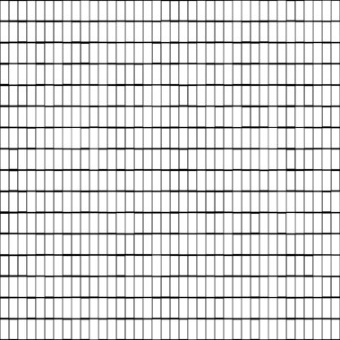 Dikey dikdörtgenler boyutu değişen 