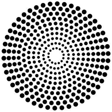 Noktalı döngüsel öğe. 