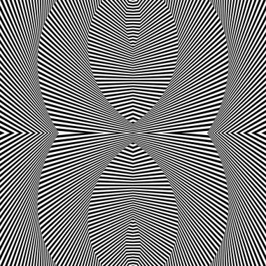 Soyut geometrik desen, tek renkli arka plan. 