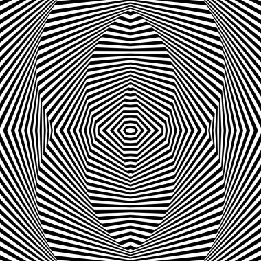 Soyut geometrik desen, tek renkli arka plan. 