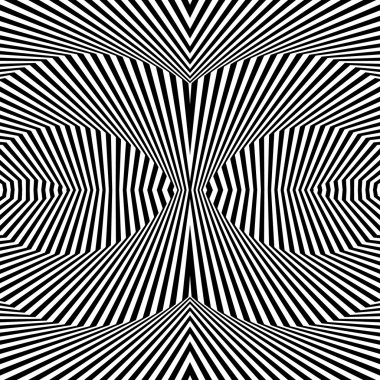 Soyut geometrik desen, tek renkli arka plan. 