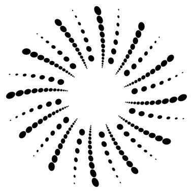 Twist, daireler ile spiral şekli. 