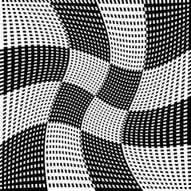 Soyut geometrik tek renkli grafik 