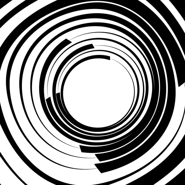 Elemento geométrico abstracto circular . — Vector de stock