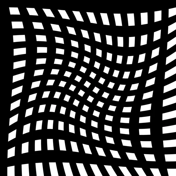 Abstrakte geometrische monochrome Grafiken — Stockvektor