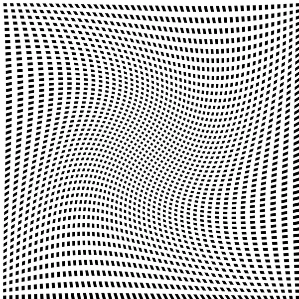 Abstrakte geometrische monochrome Grafiken — Stockvektor