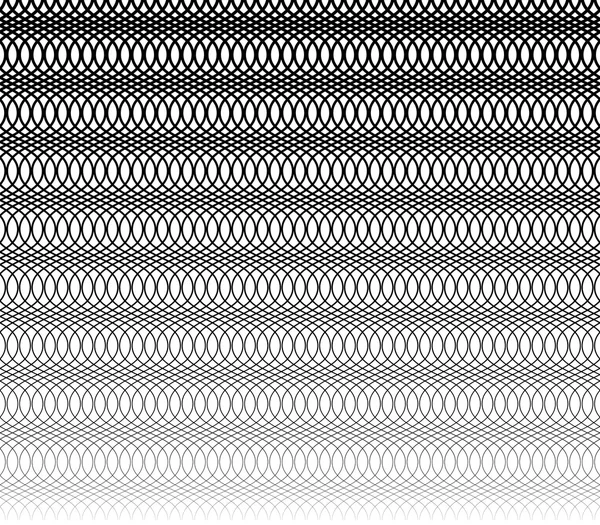 Rejilla, patrón monocromo de malla — Archivo Imágenes Vectoriales