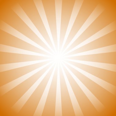 Tek renkli sunburst arka plan. 