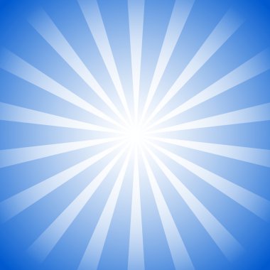 Tek renkli sunburst arka plan. 