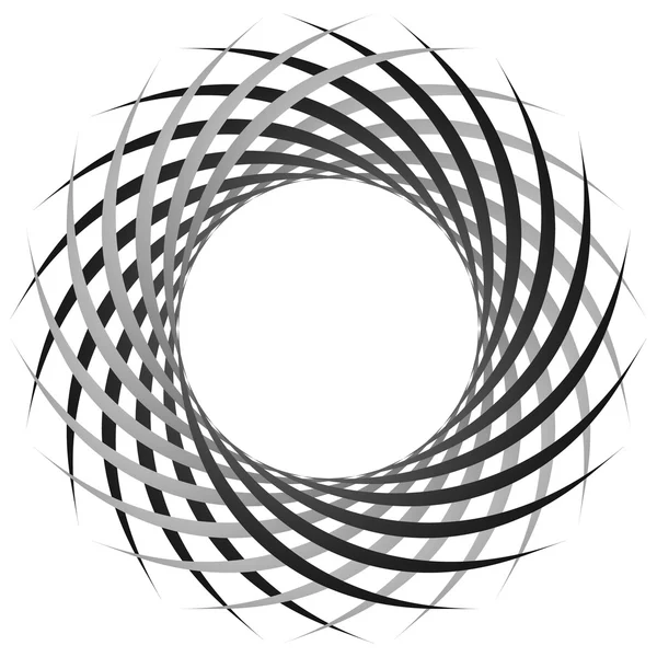 Espiral circular cíclica — Vector de stock