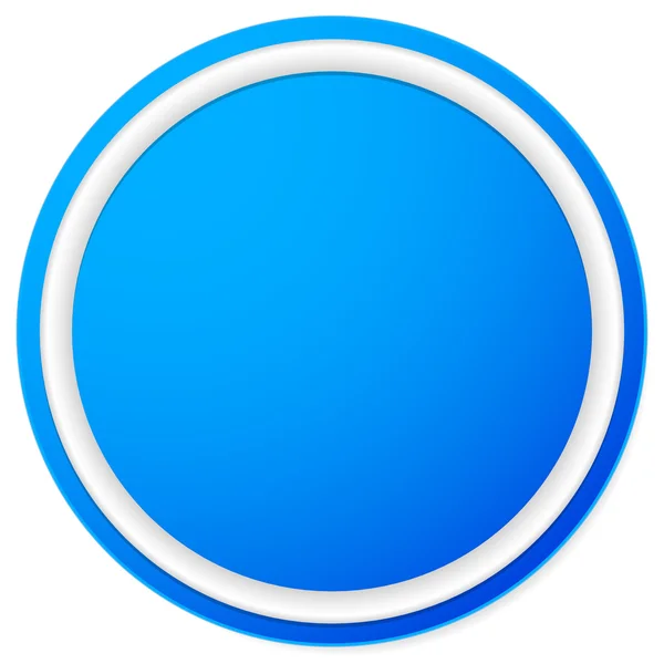 Empty circle button — Stock Vector