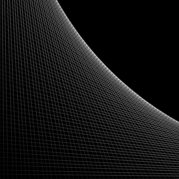 Grid, maska av korsande linjer — Stock vektor