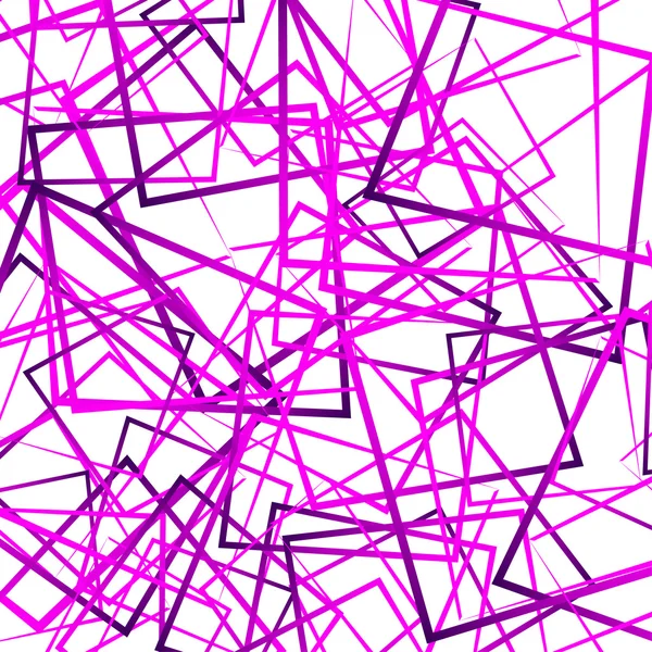 Lignes d'intersection aléatoires, carrés . — Image vectorielle