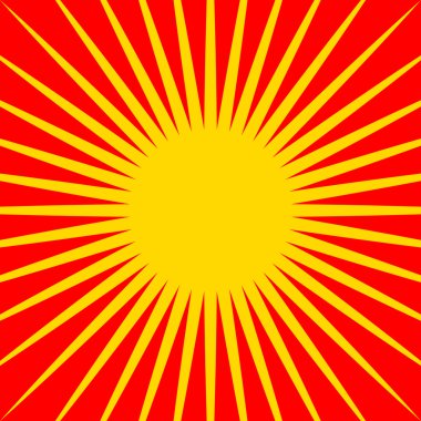 Yayılan çizgiler yıldız patlaması desen 