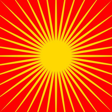 Yayılan çizgiler yıldız patlaması desen 