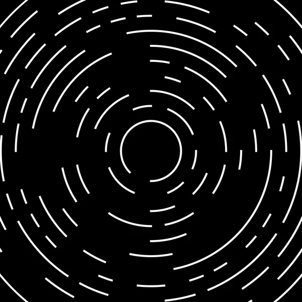 Modèle de lignes spirales circulaires — Image vectorielle