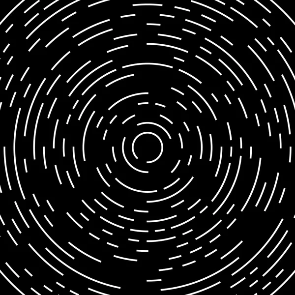 Modèle de lignes spirales circulaires — Image vectorielle