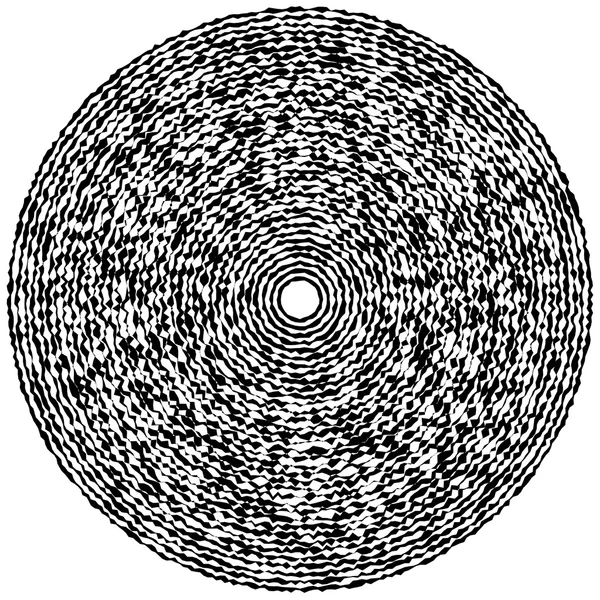 Elemento círculo concéntrico — Archivo Imágenes Vectoriales