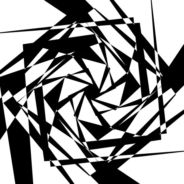Hranatý geometrická abstraktní prvek — Stockový vektor
