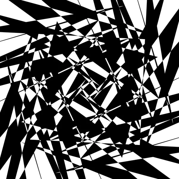 Edgy geometriska abstrakta element — Stock vektor