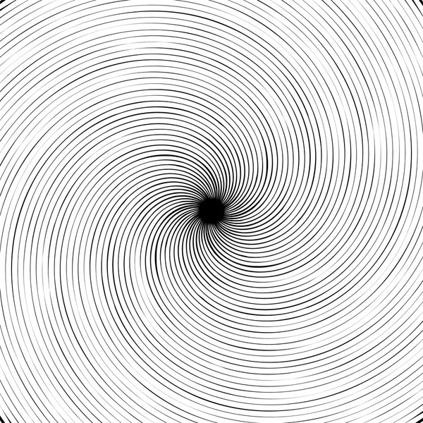 Élément spirale abstrait . — Image vectorielle