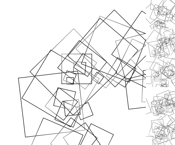 Абстрактний динамічний набір фонів квадратів — стоковий вектор