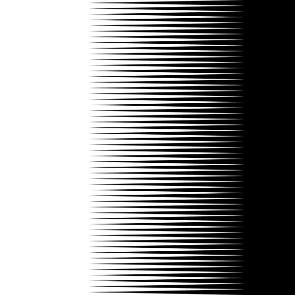 Monochrome abstract lines pattern — Stock Vector