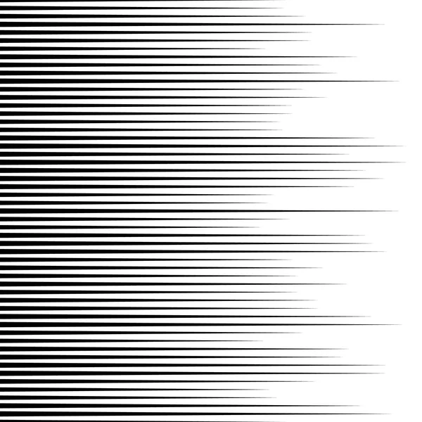 Patrón de líneas abstractas monocromas — Vector de stock
