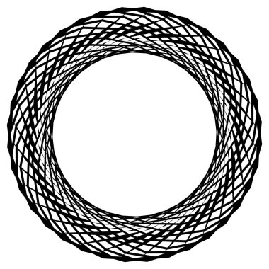 Dairesel Radyal geometrik öğesi  