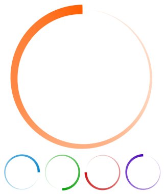 Preloaders, adım, ilerleme göstergeleri seti  