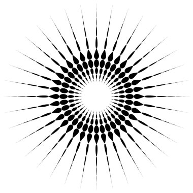 Dairesel soyut öğe.  