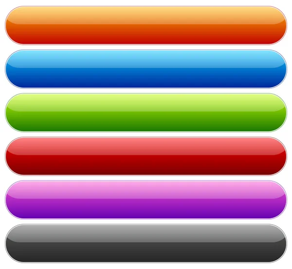 Ensemble de boutons ou bannières — Image vectorielle