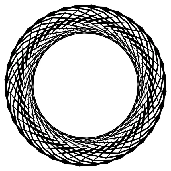 Dairesel Radyal geometrik öğesi  