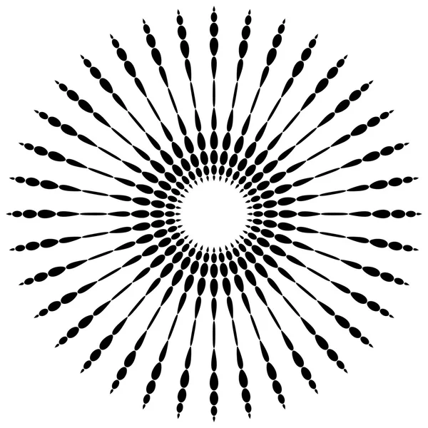 Dairesel soyut öğe.  