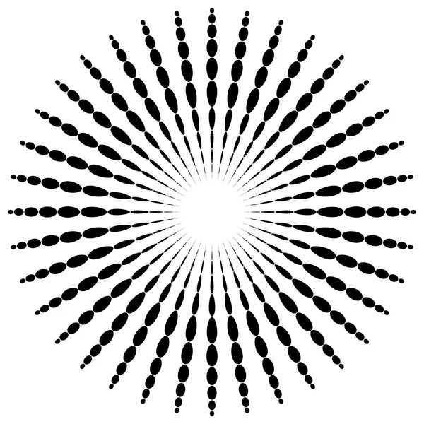 Dairesel soyut öğe.  