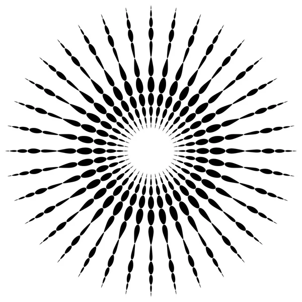 Dairesel soyut öğe.  